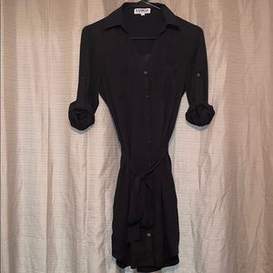 Express black dress.